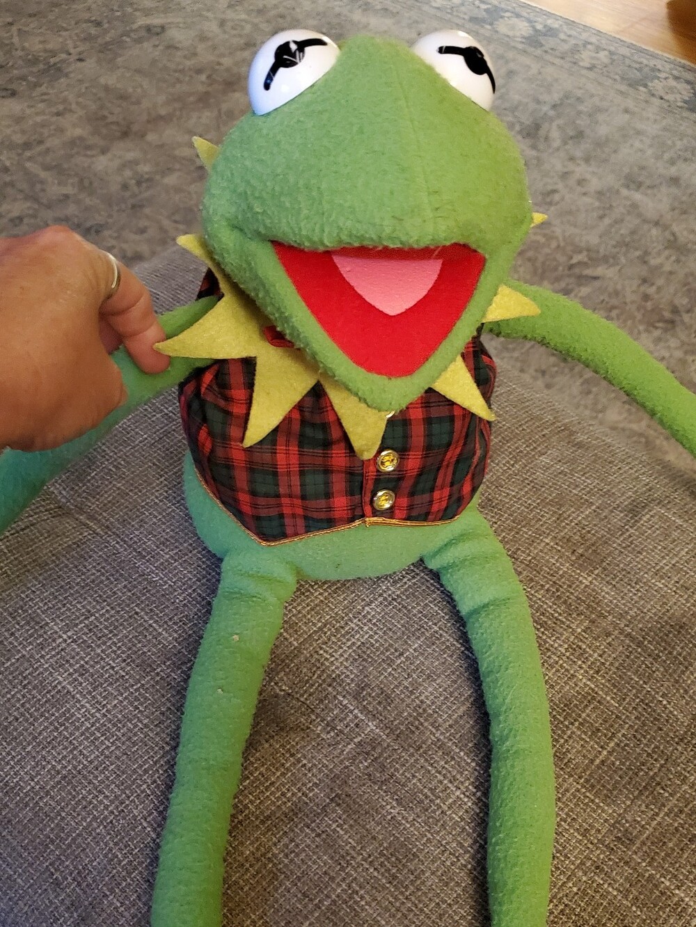 Kermit Green Plush Eden Toys 1990 Jim Henson